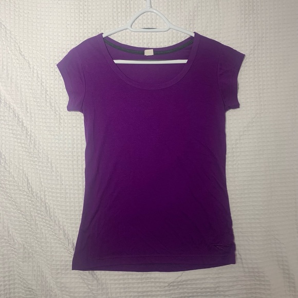 Diadora Athletic Tee - Purple XS - Picture 3 of 6